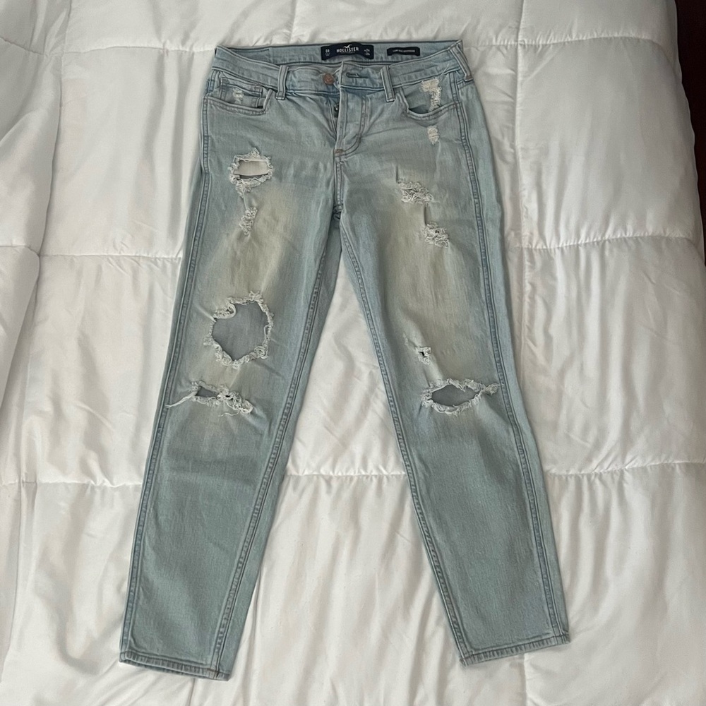 Hollister Distressed Boyfriend Jeans